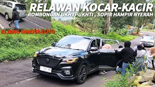 DETIK-DETIK INNOVA DAN HYUNDAI KUALAHAN DI TANJAKAN SENDI PACET ARAH CANGAR