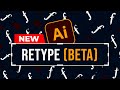 New font identifier in adobe illustrator  retype beta