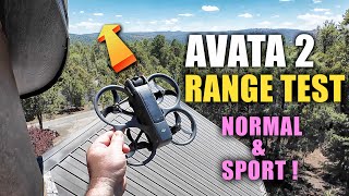 DJI Avata 2 Range Test  InDepth  Normal & Sport Modes | How Far Will it GO?