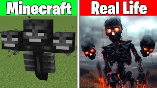 Realistic Minecraft | Real Life vs Minecraft | Realistic Slime, Water, Lava #559