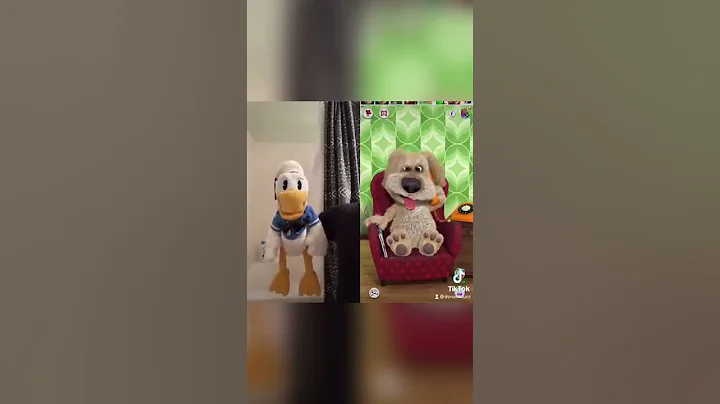 Donald Duck fights Talking Ben #shorts
