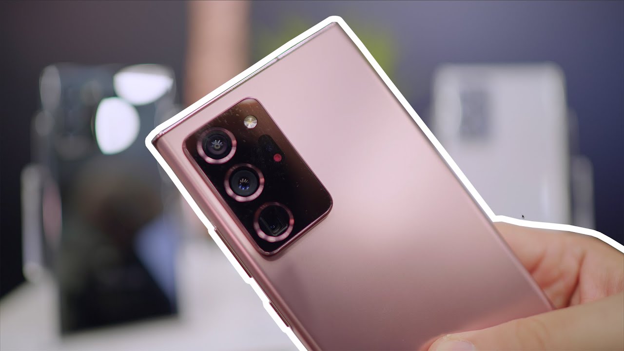 Samsung Galaxy Note 20 Ultra ve Note 20 Ön İncelemesi - YouTube
