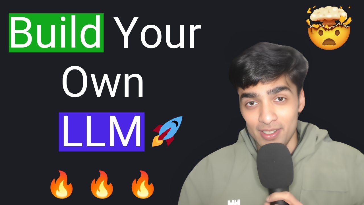 Create an LLM from scratch - YouTube