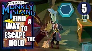 Return to Monkey Island – Find a Way to Escape the Hold - No Commentary Playthrough Part 5