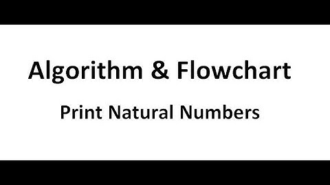 Print first n natural numbers