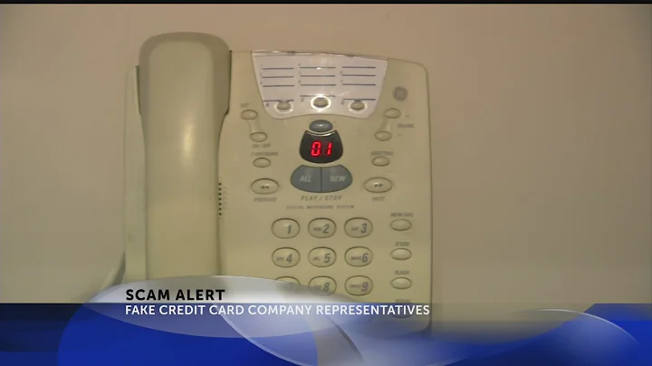 Scam Alert: Fake credit card company reps