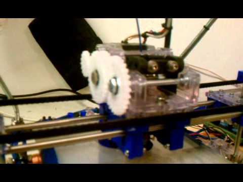 SeeMeCNC H1 3D printer - video from SeeMeCNC