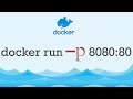 Port configuration in docker container | -p option in starting docker container | port docker