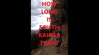 Do You Know?🤔 #hiking😃 🌲Grand Canyon National Park🌲 😎🤩South Kaibab Trail👍 #travel #nature
