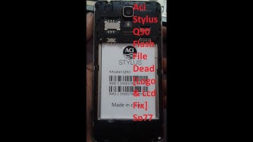 Aci Stylus Q90 Firmware Flash File/Dead [Logo & Lcd Fix] Sp7731/100% ok free