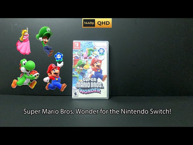 Super Mario Bros. Wonder for Nintendo Switch Unboxing! (By MuqriBlue) class=