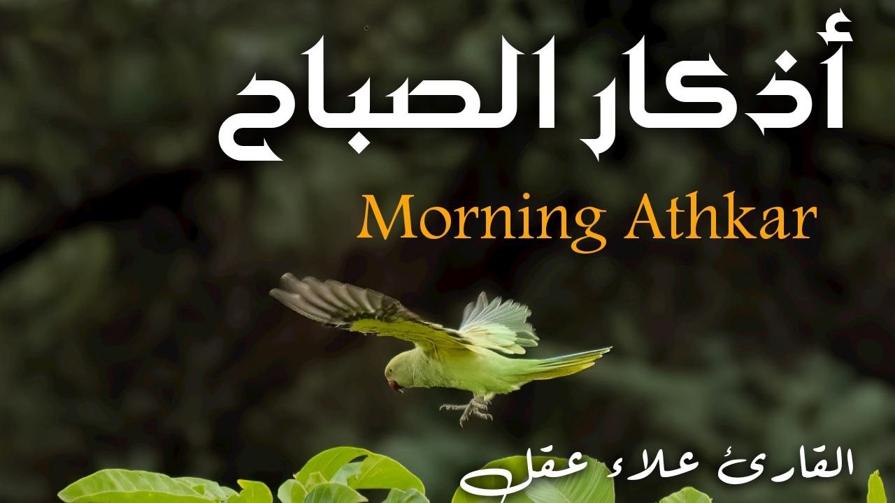 أذكار الصباح كاملة بصوت جميل💚راحة وسكينة - القارئ علاء عقل - Adkar Sabah Alaa Akl