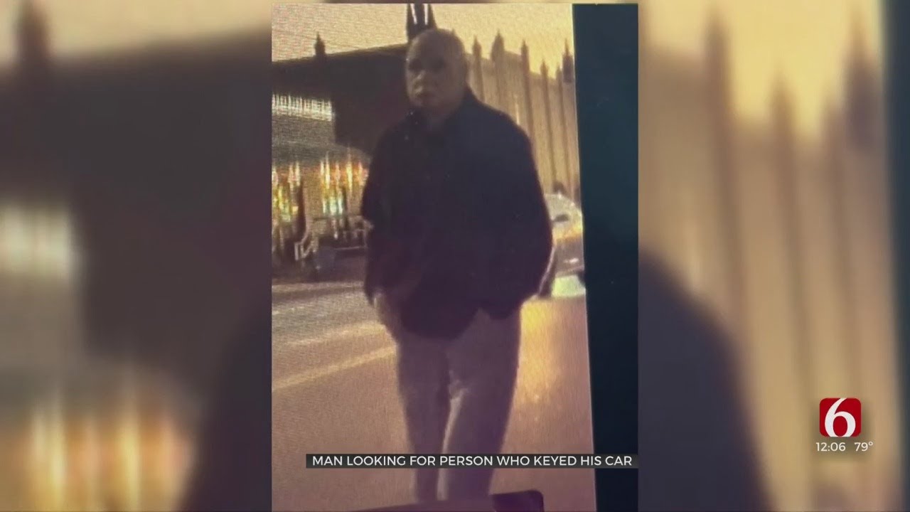 Man Hopes To Identify Person Caught On Tesla Camera Keying Car - YouTube