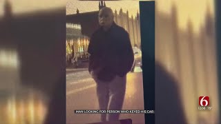 Man Hopes To Identify Person Caught On Tesla Camera Keying Car