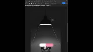 How to create realistic lamp light in photoshop 2024