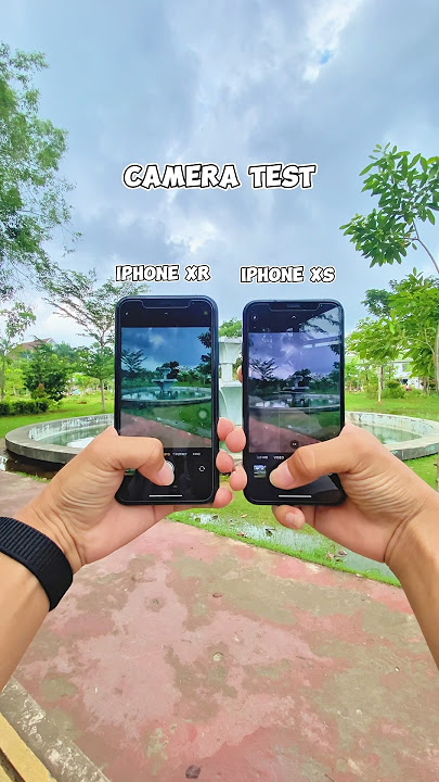 iPhone XR vs iPhone XS Camera Test #iphone12 #iphone12promax #cameratest #cameraiphone