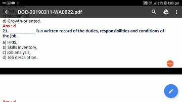 Mcq on Human resource management for ugc nta net commerce and management .