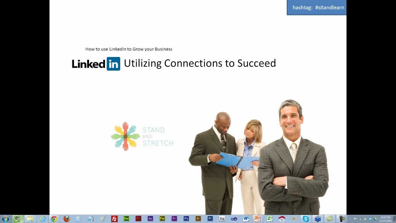 LinkedIn - Utilzing Connections to Succeed - Sit And Learn Webinar camera iphone 8 plus apk