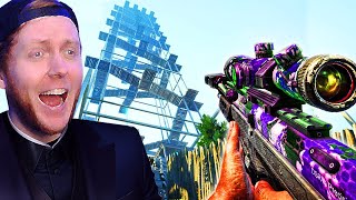 TALLEST BLACK OPS 3 ZOMBIE TOWER MAP... *Hard Difficulty*