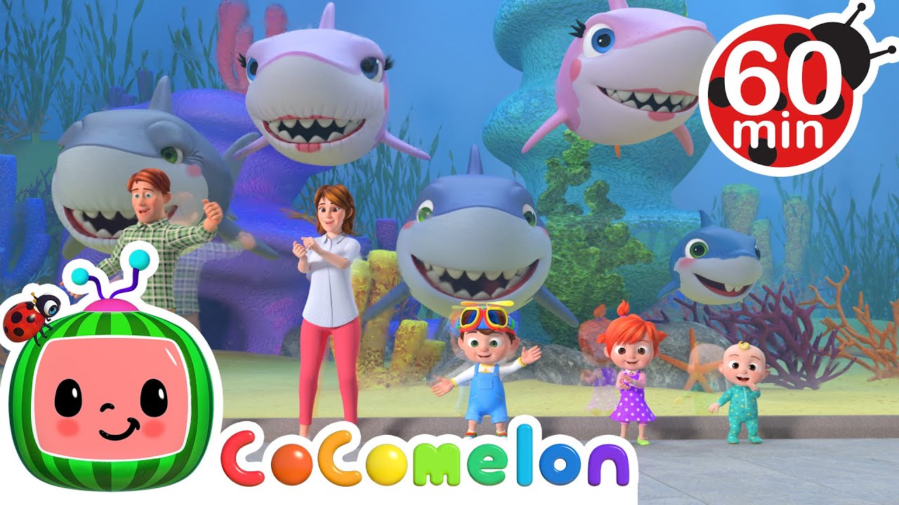 ⁣Baby Shark With CoComelon | Kids Song | Nursery Rhymes | Spooky Halloween Stories For Kids