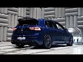 2022 vw mk8 golf r with remus sport exhaust