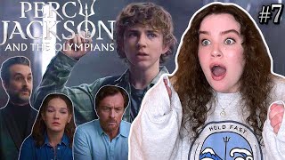 Watching Percy Jackson for the first time without reading the books! episode 7 reaction & commentary