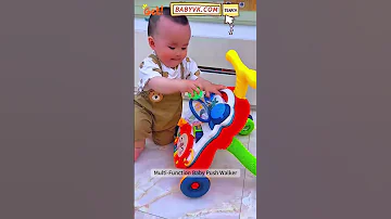 Worried Your Baby Can T Find Balance While Learning To Walk Try The Multi Function Baby Push Walker 