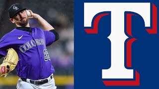 Texas Rangers Sign Austin Gomber Fantasy Baseball / MLB News 