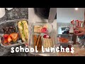 school lunch packing asmr