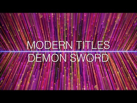Bringing modern sensibilities to the title screen of Demon Sword (NES) | Modern Titles - Bringing modern sensibilities to the title screen of Demon Sword (NES) | Modern Titles