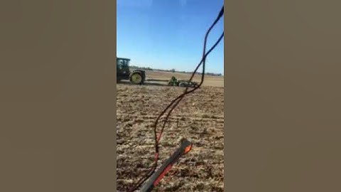 Cab View From a John Deere 9650R