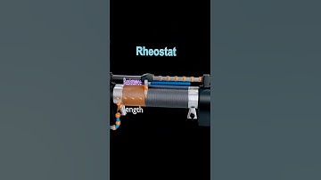 Rheostat | variable resistor | animation short | basic working #shorts #physics #12thphysics
