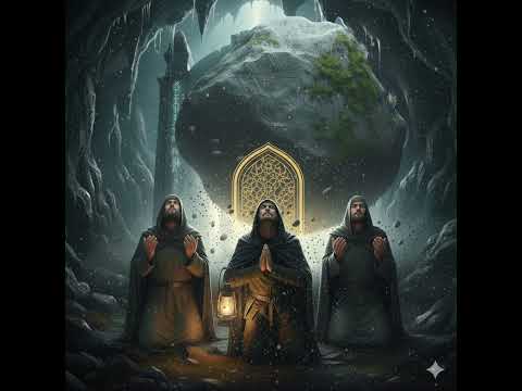 ثلاثة رجال ح وص روا داخل الغار فانكشفت الأسرار التي حر كت الصخرة