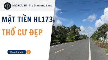 Nền thổ cư đẹp Huyện lộ 173 mới cách vòng xoay Rạch Miễu 2 chỉ 1km 