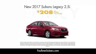 Lease a new 2017 Subaru Legacy 2.5i for $208/mo for 42 months!
