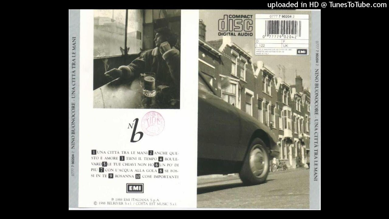 【美品】Nino Buonocore Una Citta Tra Le Mani Nino Buoncore: Una Città Tra Le Mani (1988) – FOND/SOUND