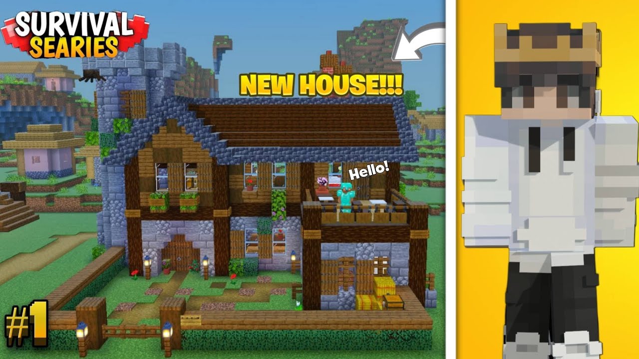 Minecraft Pe 1.22 Survival Series EP-1 | A New Journey Begins! 🔥 - YouTube