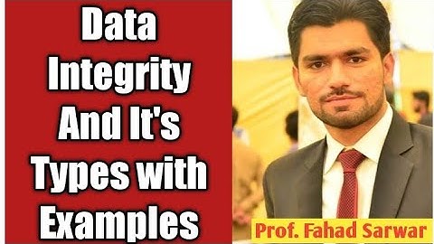 Data Integrity and it