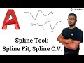 Learn all about Spline Tool in AutoCAD, Must Watch.