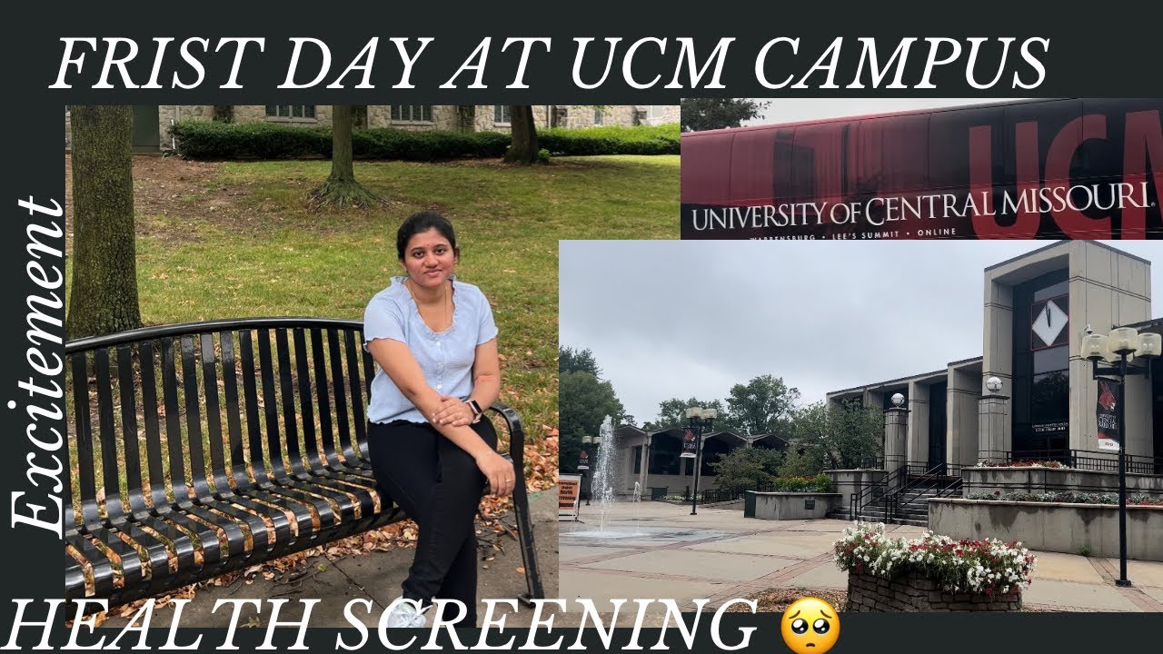 First day at UCM main campus//Back2Student Life// Health screening🥺//My university Tour/ 