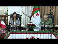 General Of The Army Saïd Chanegriha Receives The Minister Delegate To The French Minister Of The 