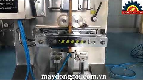 Máy đóng gói bột cốm túi định hình Anpha Tech ISO 9001:2015