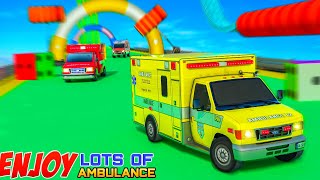 Ambulance Stunts Driving: Mega Ramp GT Racing - Emergency Van Mega Ramp GT Racing - Android GamePlay screenshot 4