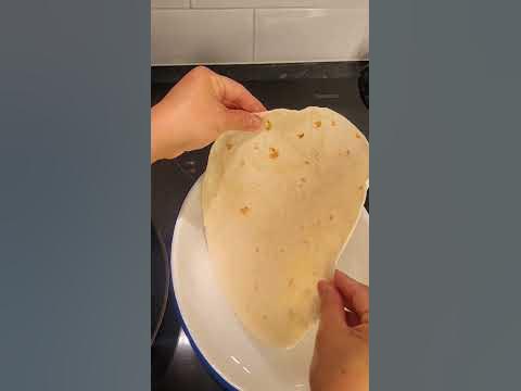 No Oil Needed Cooking Tortilla #short #shortvideo #tortilla #homecook #