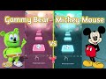 Mickey Mouse 🐁 vs The Gammy Bear 🐻 Song - Tiles Hop : EDM Rush. V Gamer