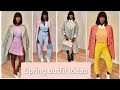 SPRING OUTFIT IDEAS 🌼🌸 2021 FT ZARA,H&M, BERSHKA AND ASOS