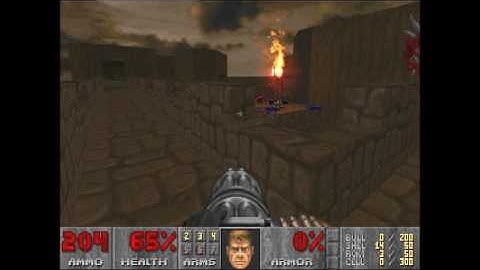 Doom 2 Mini Level Megawad Level 5 RM Max with Brutal Doom (Partial commentary)
