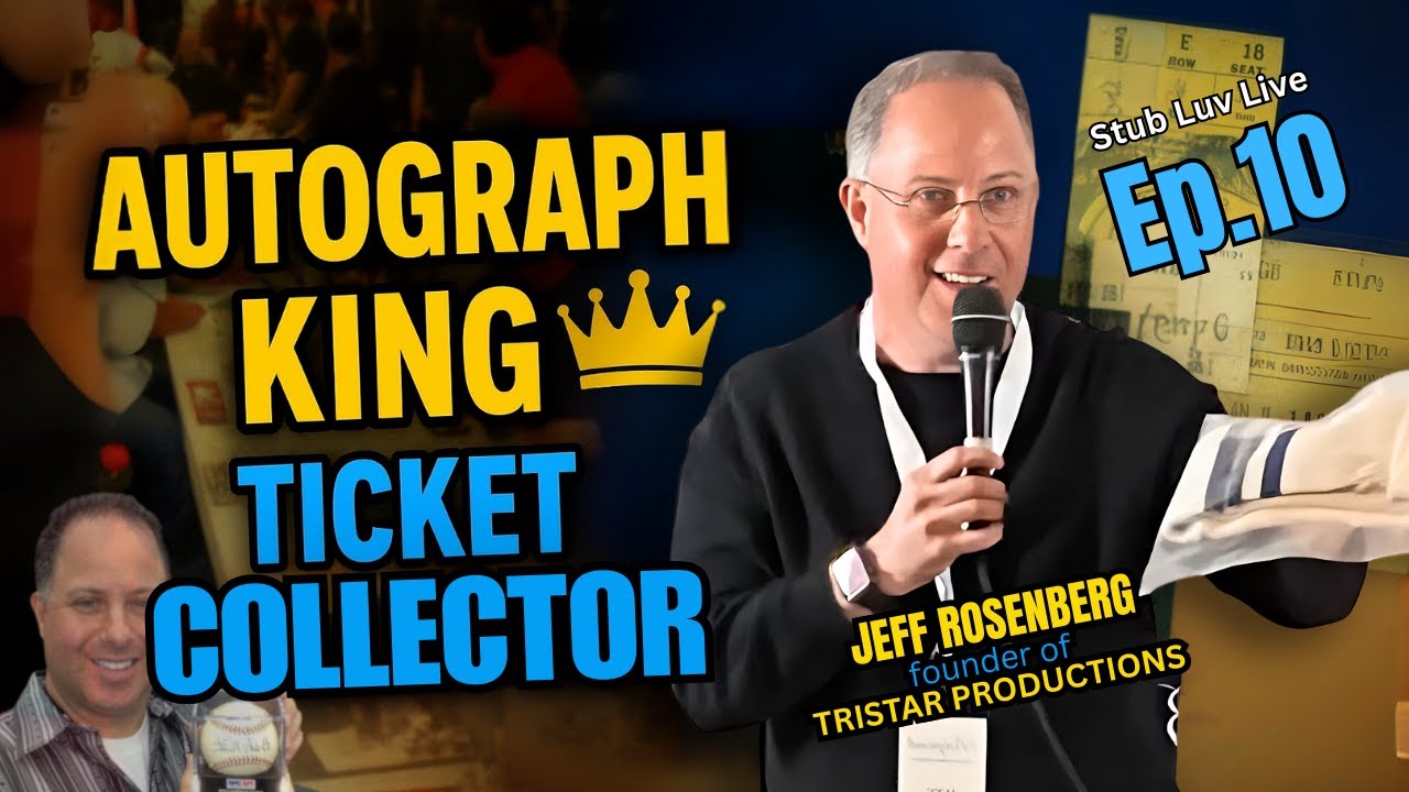 Jeff Rosenberg (Tristar Productions) | Autograph King & Ticket ...