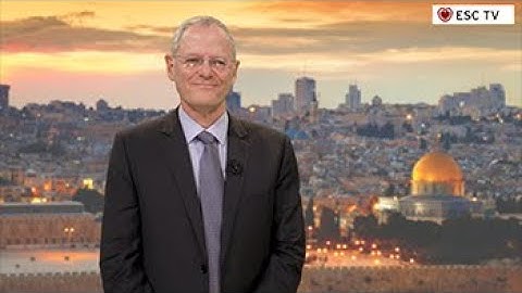 ESC TV at #ESCCongress 2021 - 2021 ESC Guidelines on cardiac pacing