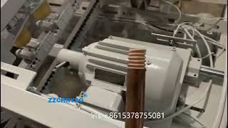 Wood stick screw cutting machine broom handle thread machine